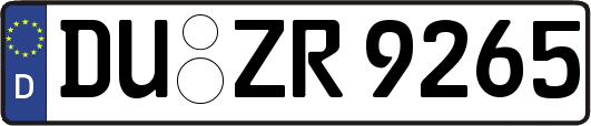 DU-ZR9265