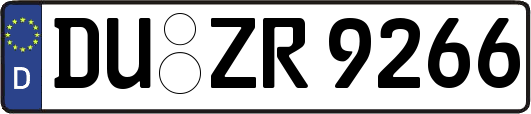 DU-ZR9266