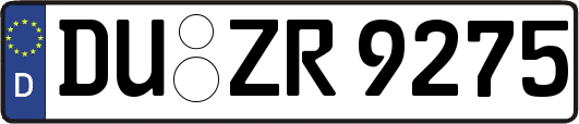 DU-ZR9275