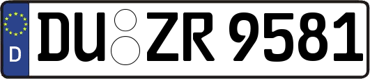 DU-ZR9581