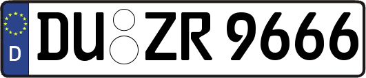 DU-ZR9666