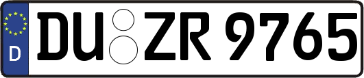 DU-ZR9765