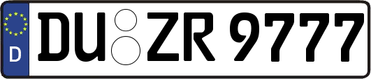 DU-ZR9777