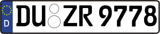 DU-ZR9778