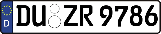 DU-ZR9786