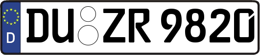 DU-ZR9820