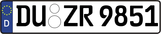 DU-ZR9851