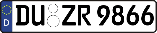DU-ZR9866