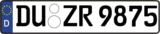DU-ZR9875