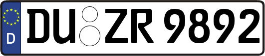 DU-ZR9892