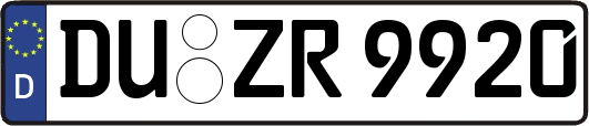 DU-ZR9920