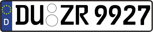 DU-ZR9927