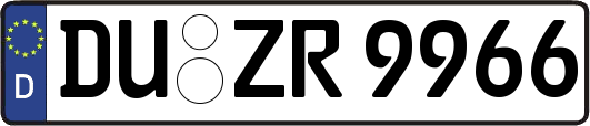 DU-ZR9966
