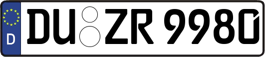 DU-ZR9980