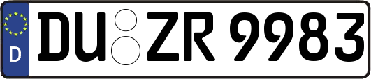 DU-ZR9983