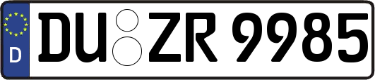 DU-ZR9985