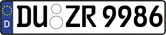DU-ZR9986