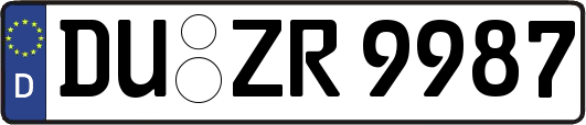 DU-ZR9987