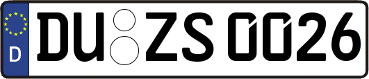 DU-ZS0026