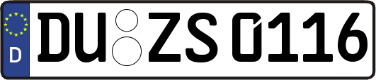 DU-ZS0116