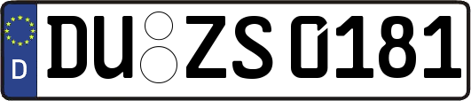 DU-ZS0181