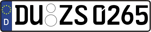 DU-ZS0265