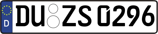 DU-ZS0296