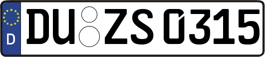 DU-ZS0315