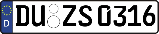 DU-ZS0316