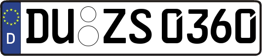 DU-ZS0360