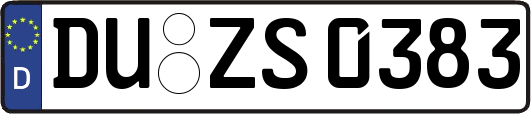 DU-ZS0383