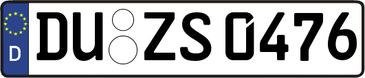 DU-ZS0476