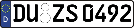 DU-ZS0492