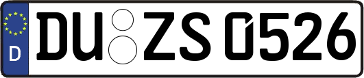 DU-ZS0526