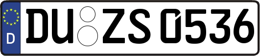 DU-ZS0536