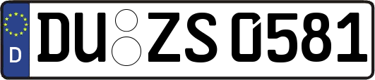 DU-ZS0581
