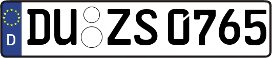 DU-ZS0765