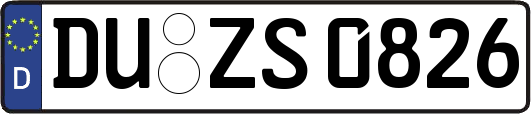 DU-ZS0826