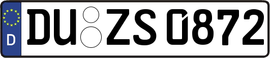 DU-ZS0872
