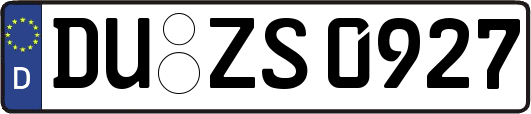 DU-ZS0927