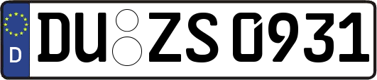 DU-ZS0931