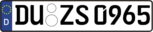 DU-ZS0965