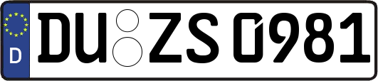 DU-ZS0981