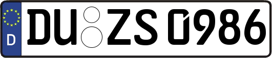 DU-ZS0986