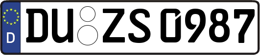 DU-ZS0987