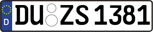 DU-ZS1381
