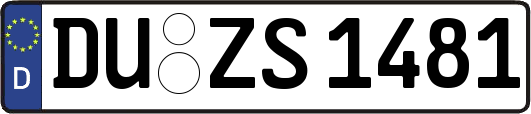 DU-ZS1481