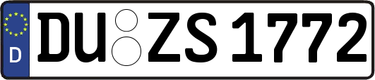 DU-ZS1772