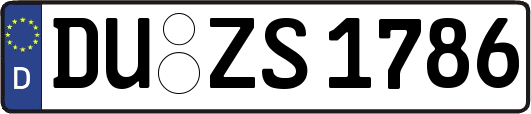 DU-ZS1786