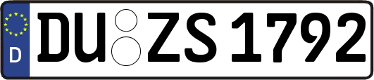 DU-ZS1792